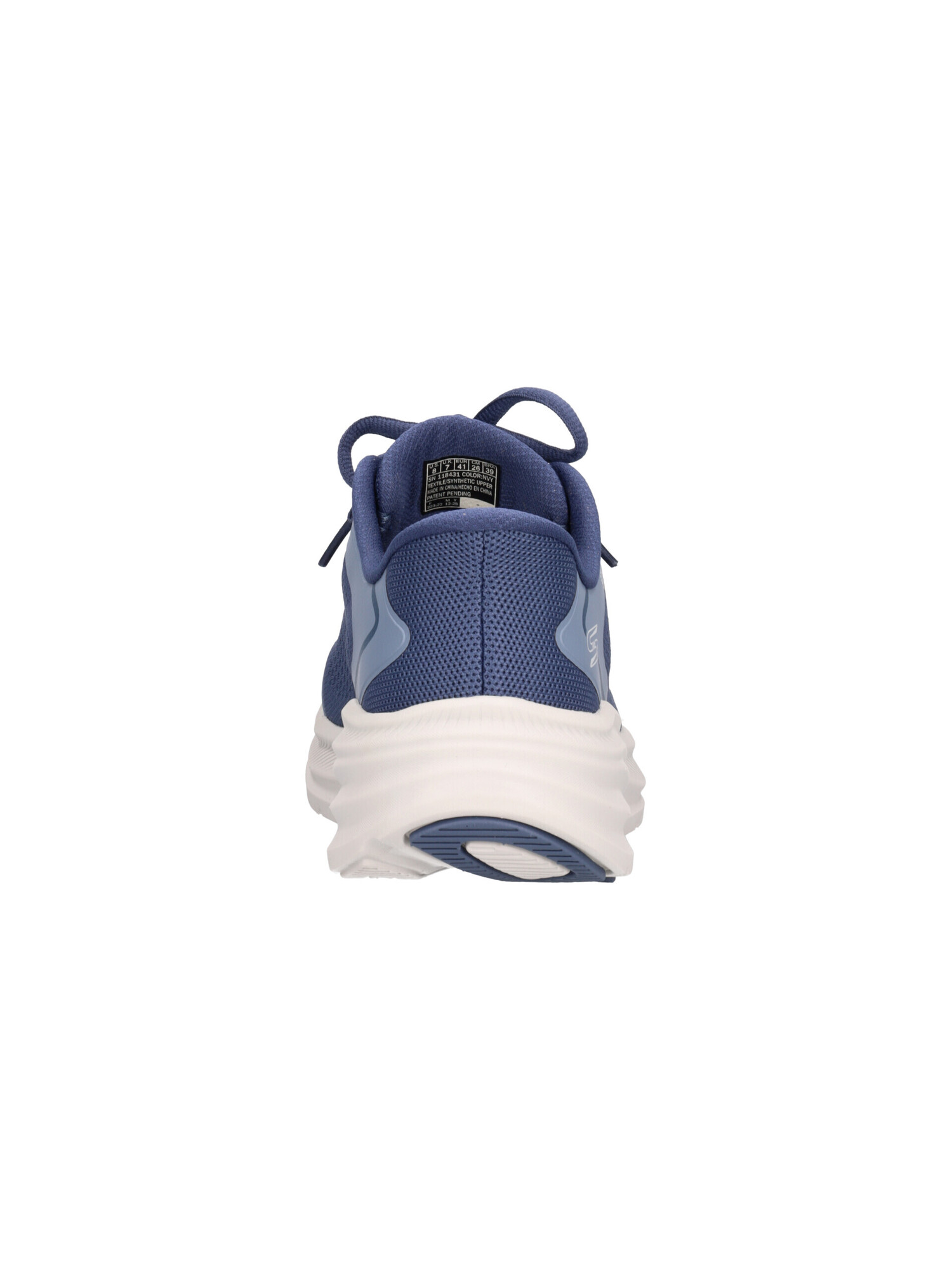 sneaker-skechers-bobs-slip-ins-vegan-da-uomo-blu