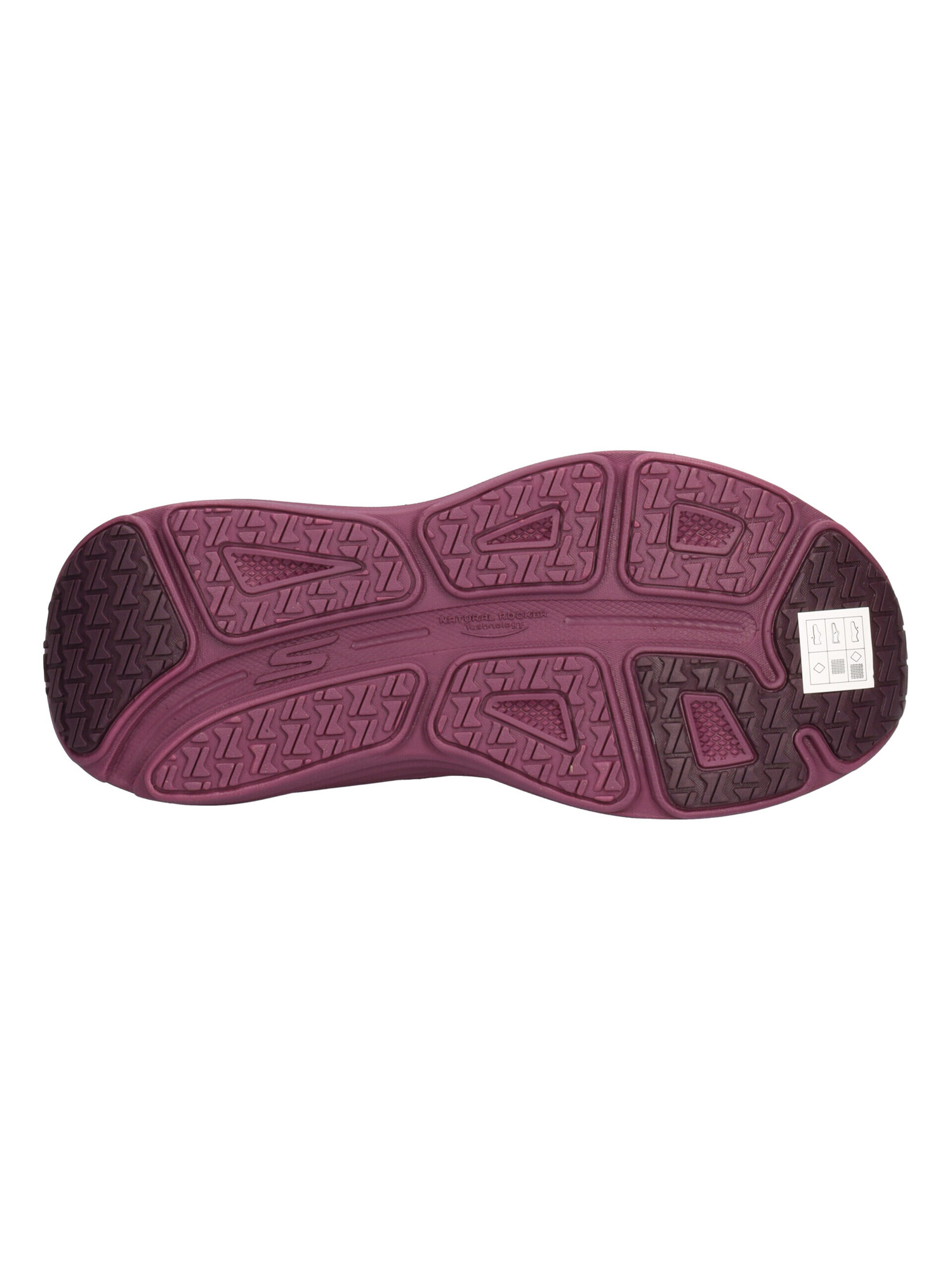 sneaker-skechers-max-cushion-da-donna-bordeaux