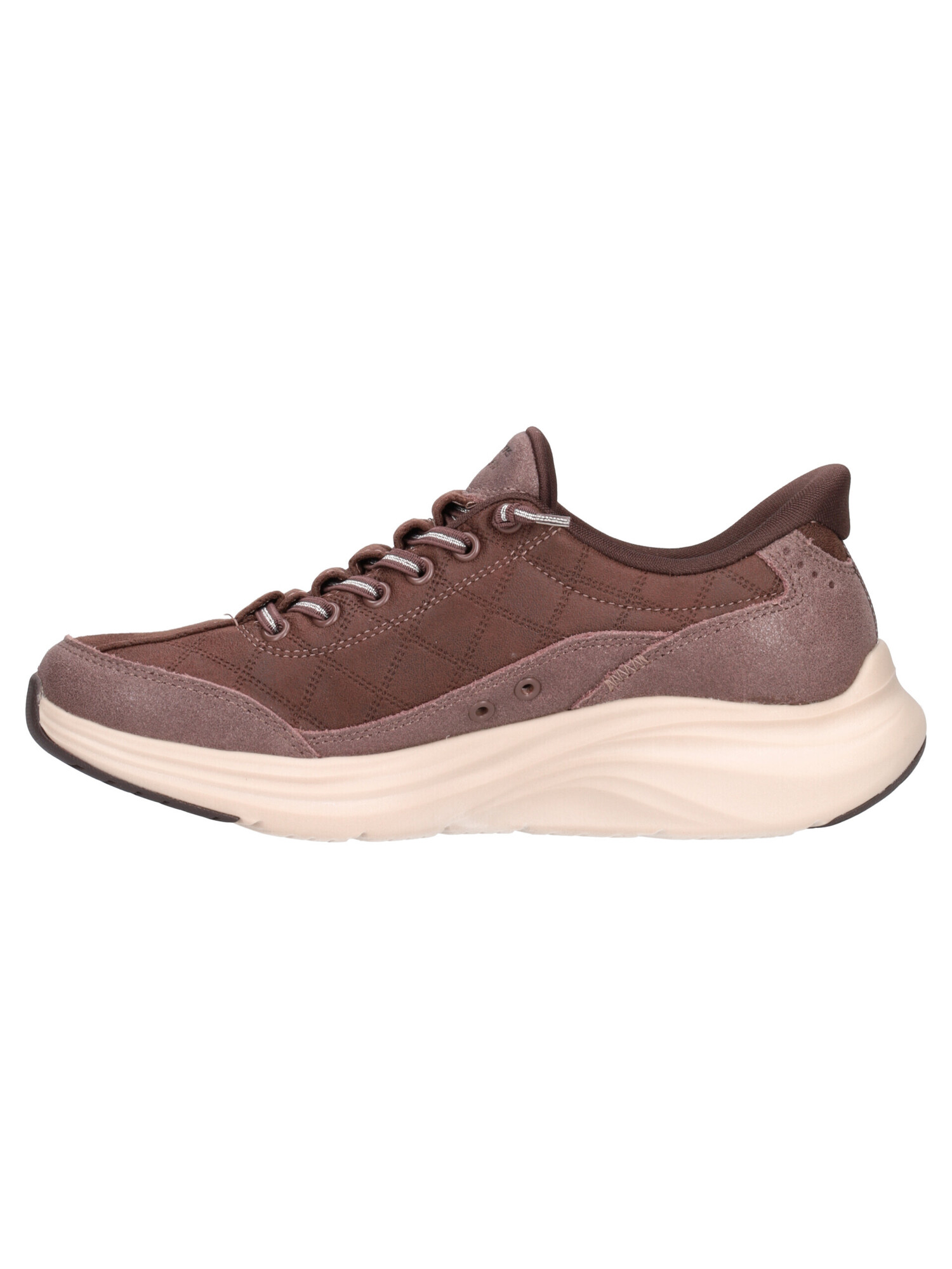 sneaker-skechers-slip-ins-da-donna-marrone