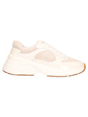 sneaker con zeppa liu jo lj01 da donna bianco latte