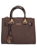 borsa a mano liu jo da donna marrone