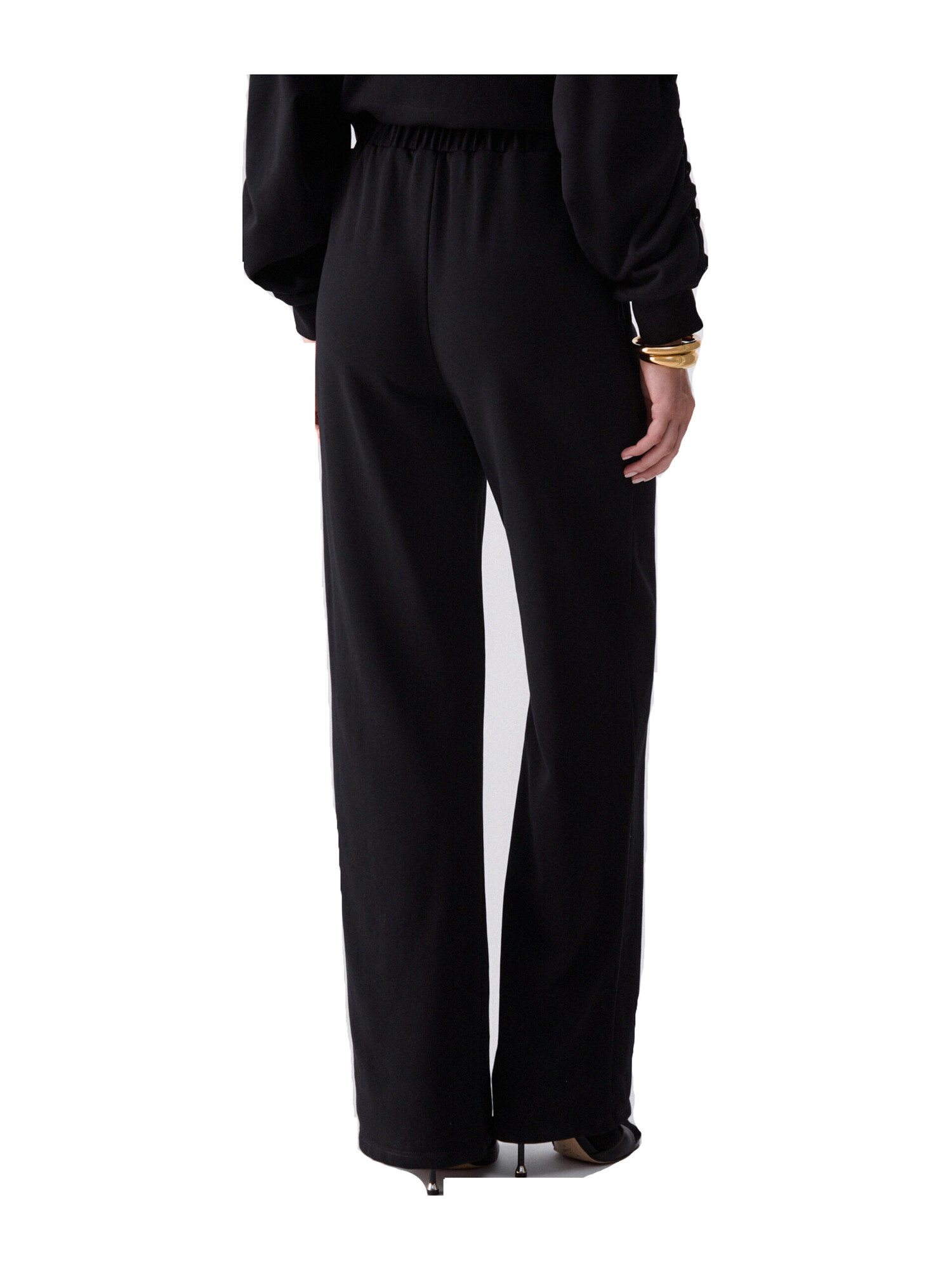 pantalone-lungo-liu-jo-da-donna-in-felpa-nera