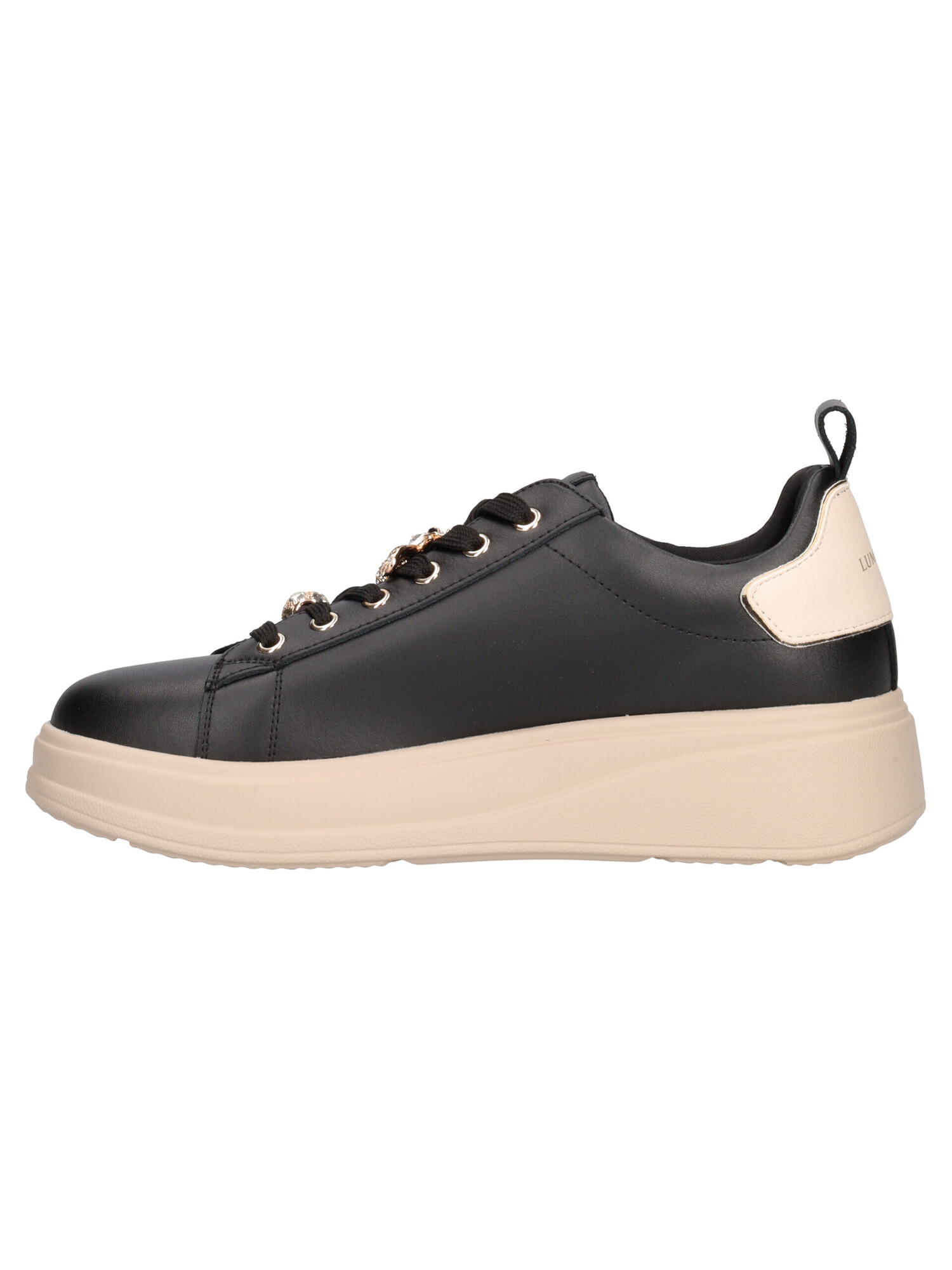 sneaker-platform-lumberjack-ophelia-da-donna-nera