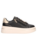 sneaker platform valleverde da donna nera