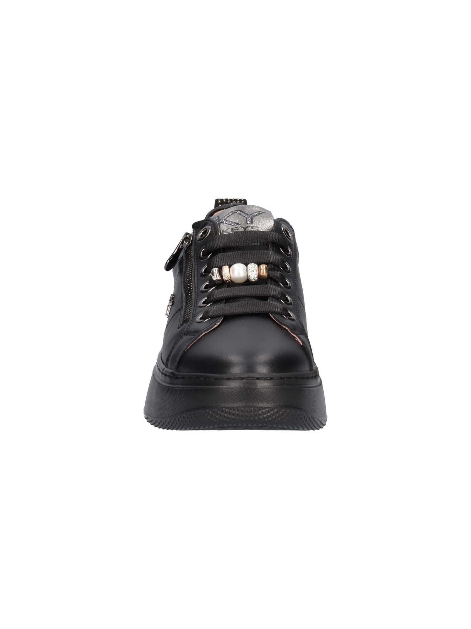 sneaker-platform-keys-da-donna-nera-85d663