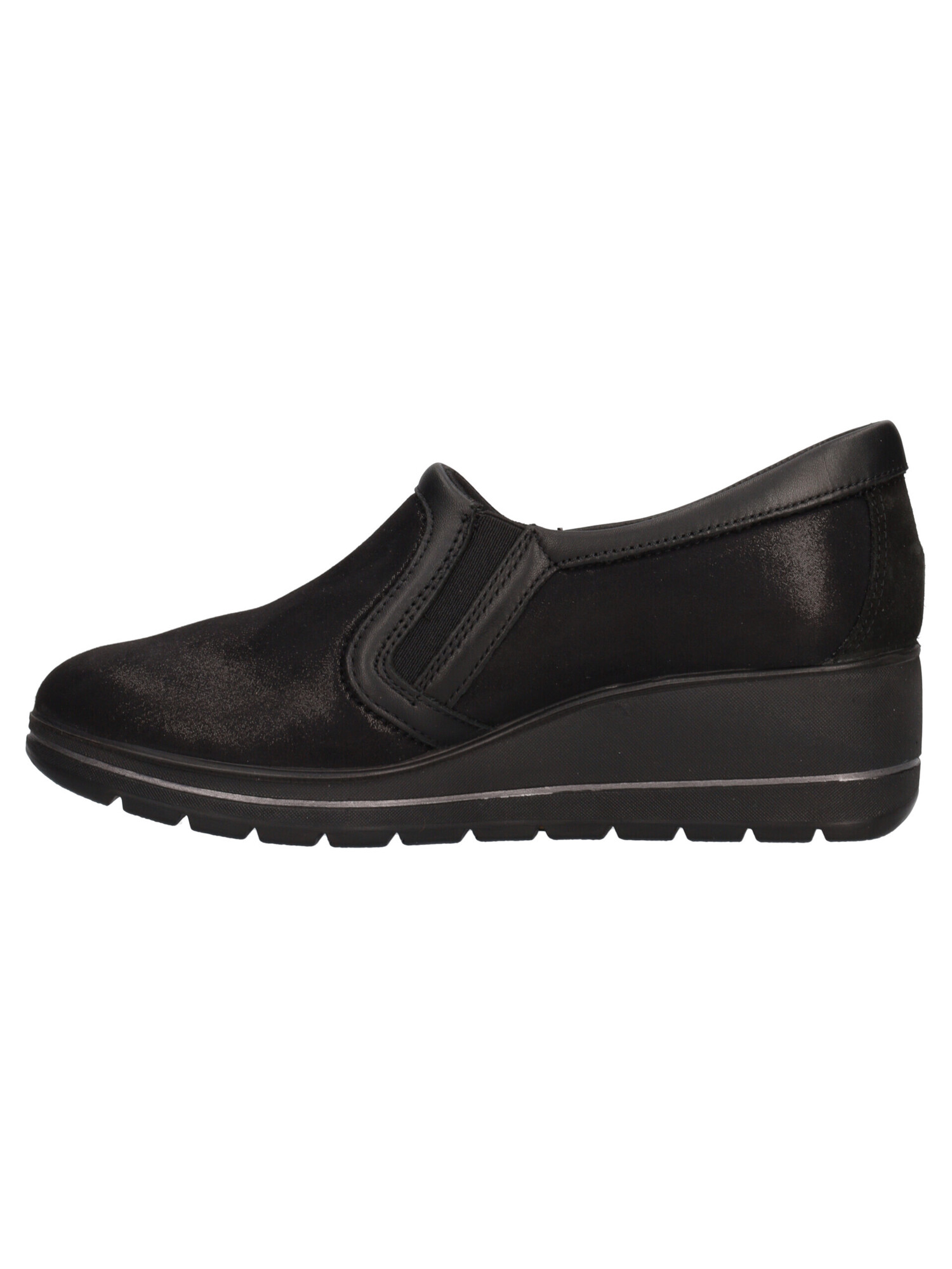 scarpa-casual-slip-on-con-zeppa-enval-soft-da-donna-nera