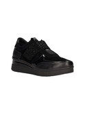 scarpa slip on con zeppa bassa stonefly cream 68 da donna nera