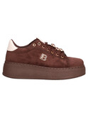 sneaker platform laura biagiotti da donna marrone