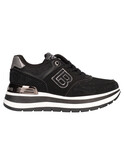 sneaker platform laura biagiotti da donna nera