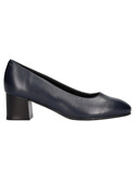 decollete con tacco largo due emme da donna blu