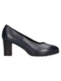 decollete con tacco largo due emme da donna blu