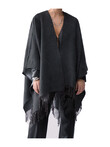 poncho-liu-jo-da-donna-grigio-scuro-cd5305