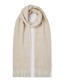 sciarpa monogram liu jo da donna beige