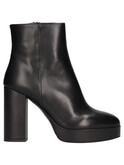 stivaletto con tacco largo albano da donna nero