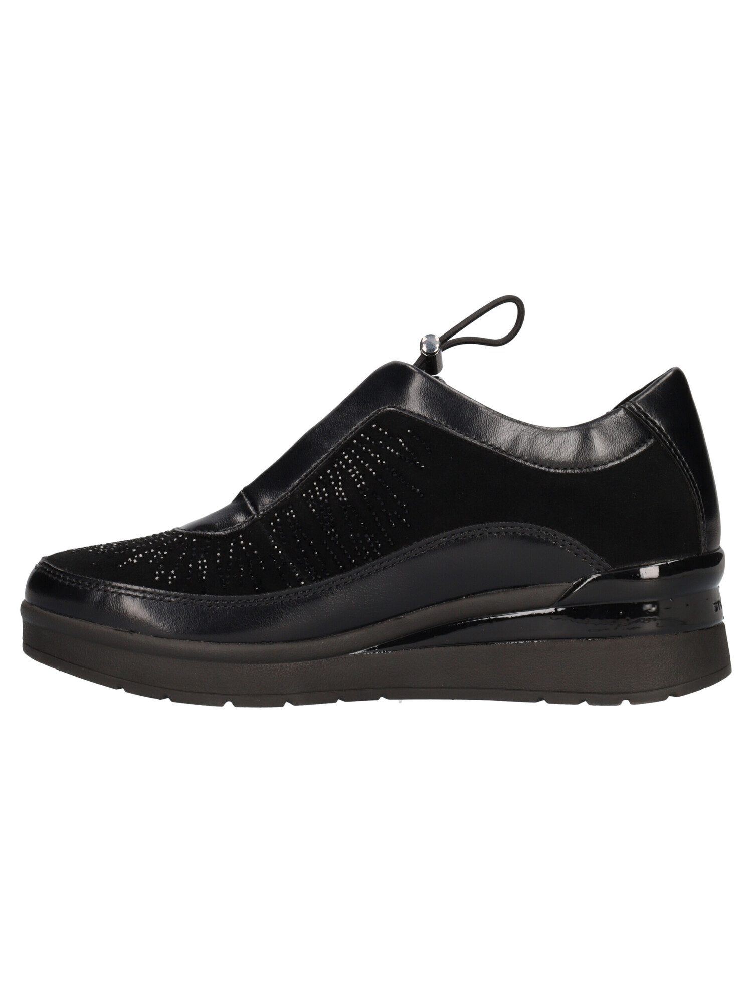 scarpa-casual-con-zeppa-stonefly-cream-70-da-donna-nera