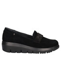 mocassino con zeppa stonefly plume 46 da donna nero
