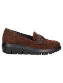 mocassino con zeppa stonefly plume 46 da donna marrone