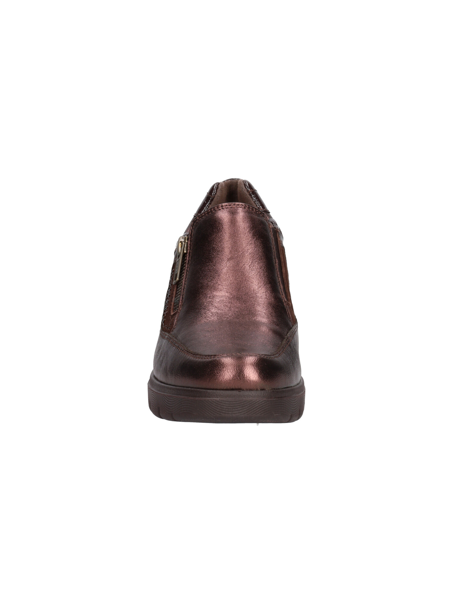 scarpa-casual-slip-on-con-zeppa-melluso-walk-da-donna-bronzo