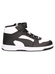 sneaker-puma-rebound-da-bambino-bianca-e-nera-ee6543