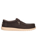 scarpa slip on hey dude wally classic da uomo marrone